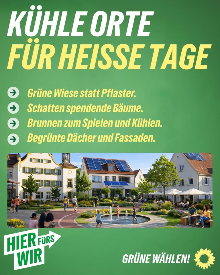 Kühle Orte für heiße Tage