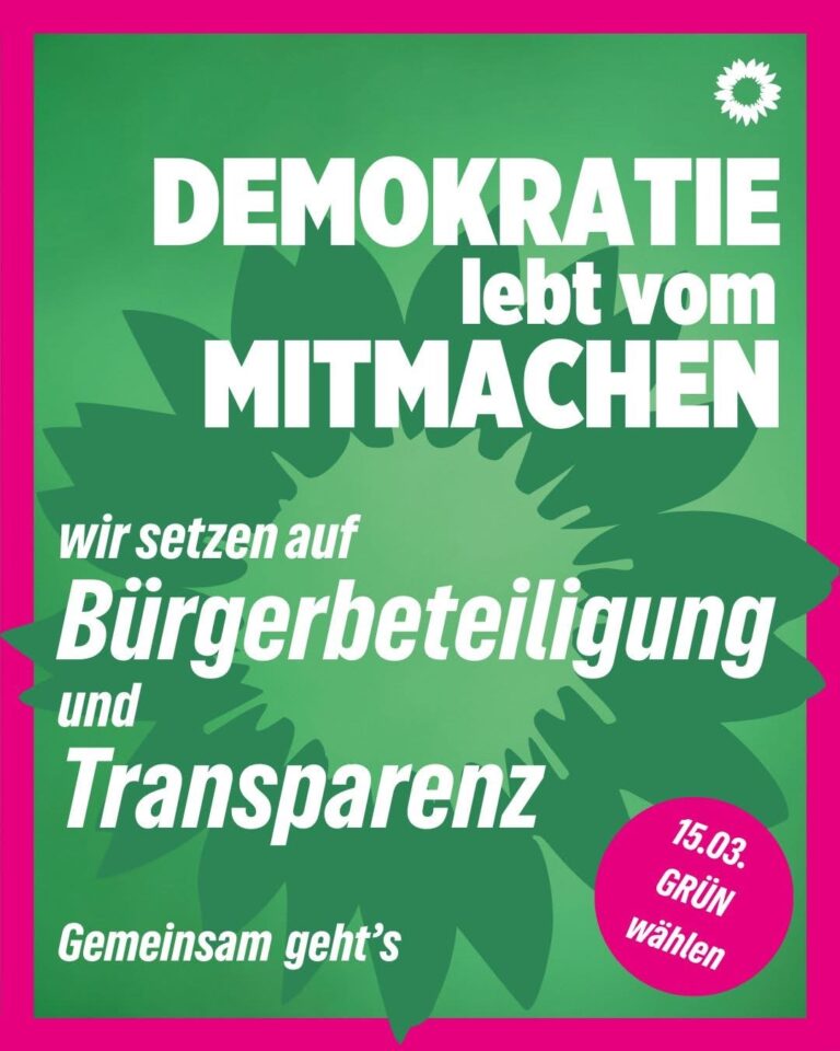 Mach mit bei den GRÜNEN!